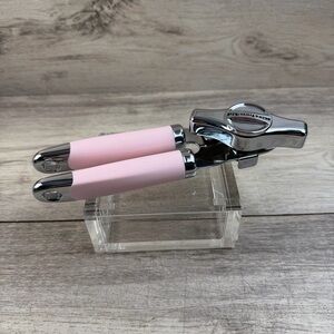 KitchenAid Heavy Light Pink Silver Can Opener - Excellent